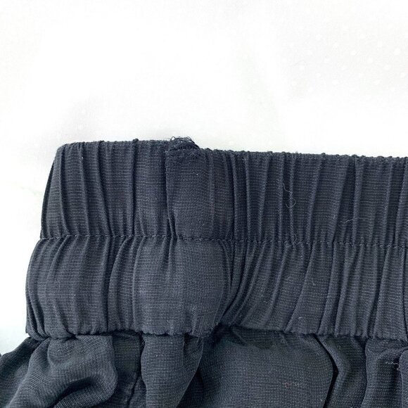 & Other Stories black drawstring paperbag cropped pant size 2 - Picture 8 of 11
